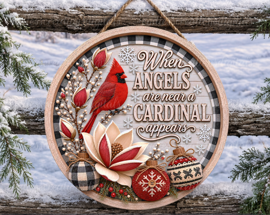 ANGELS AND CARDINALS ROUND ONLY