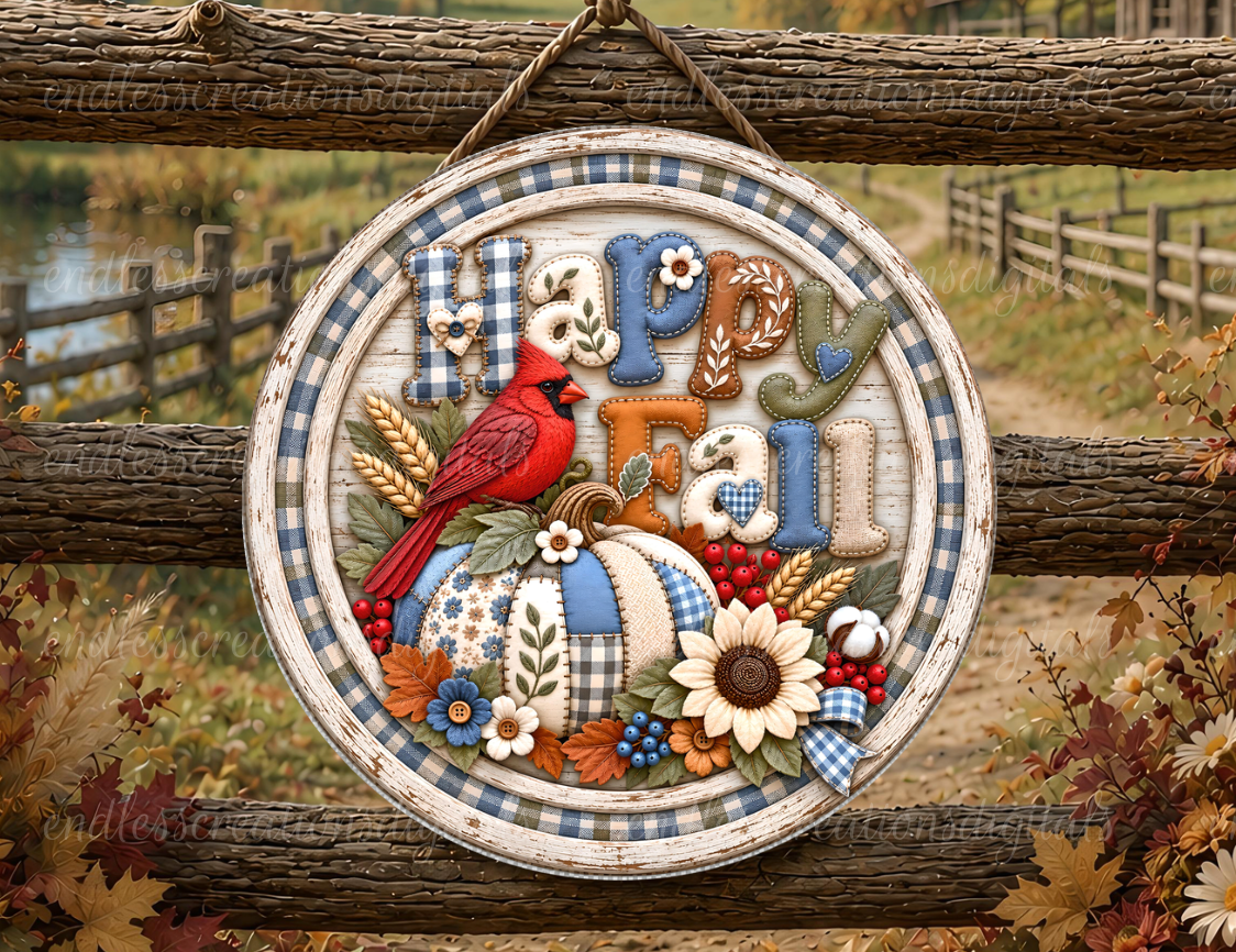 HAPPY FALL ROUND ONLY
