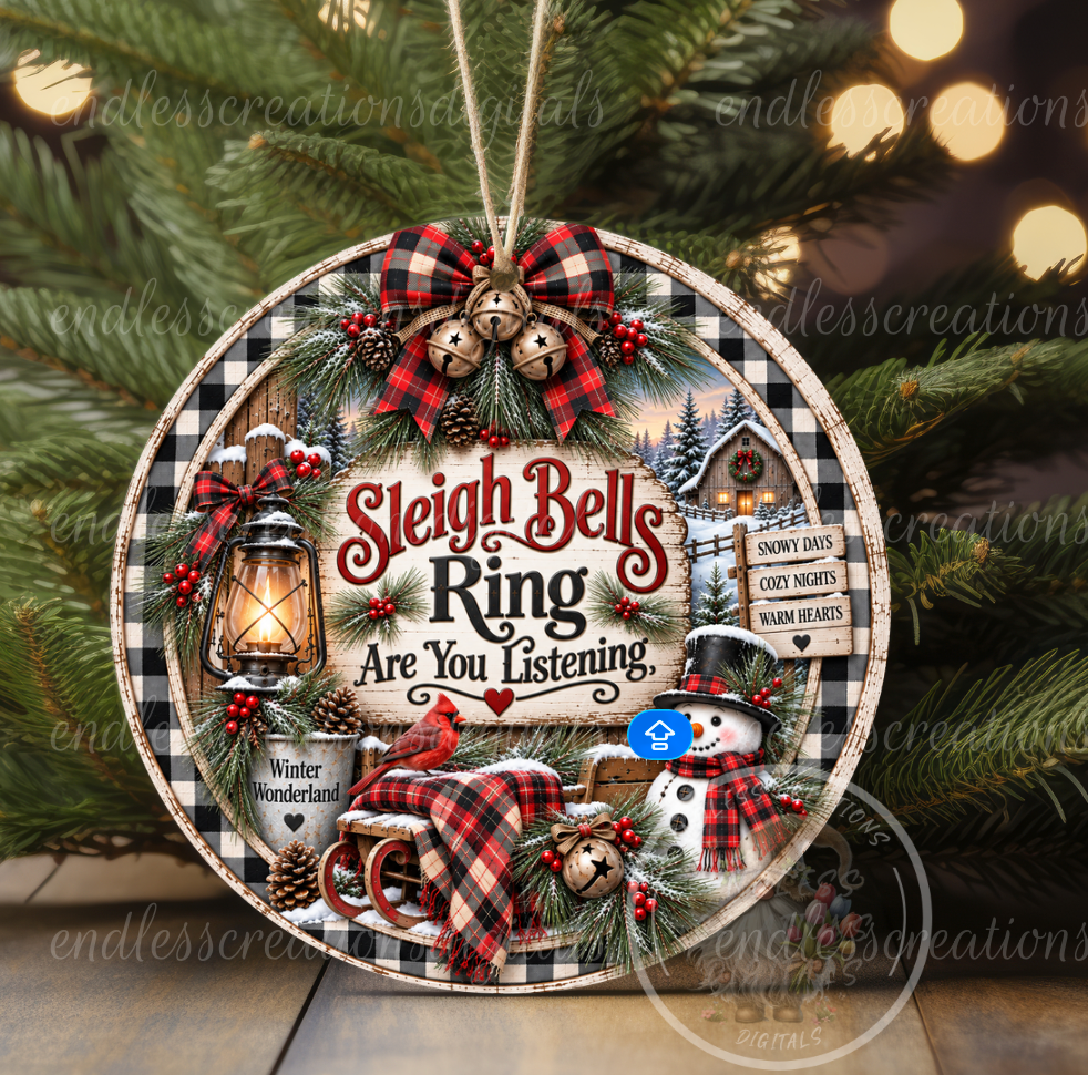 SLEIGH BELLS RING ROUND ONLY