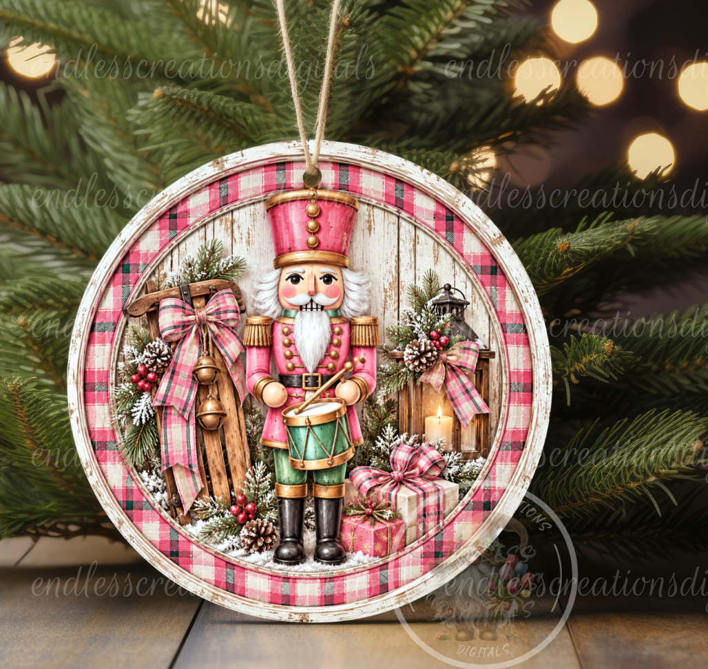 PINK NUTCRACKER ROUND ONLY