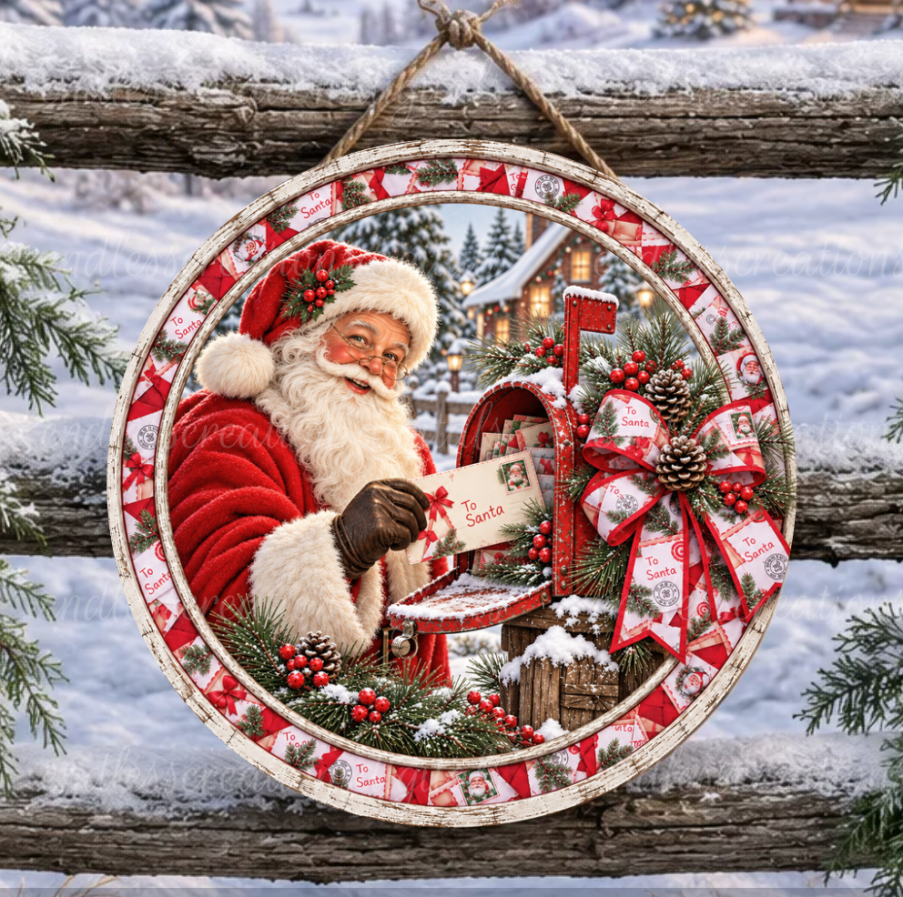 DEAR SANTA ROUND ONLY