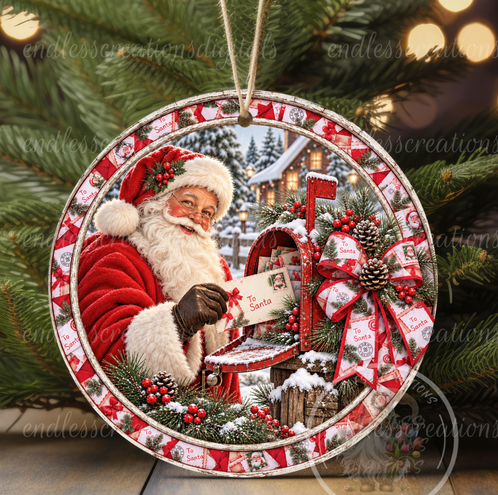 DEAR SANTA ROUND ONLY