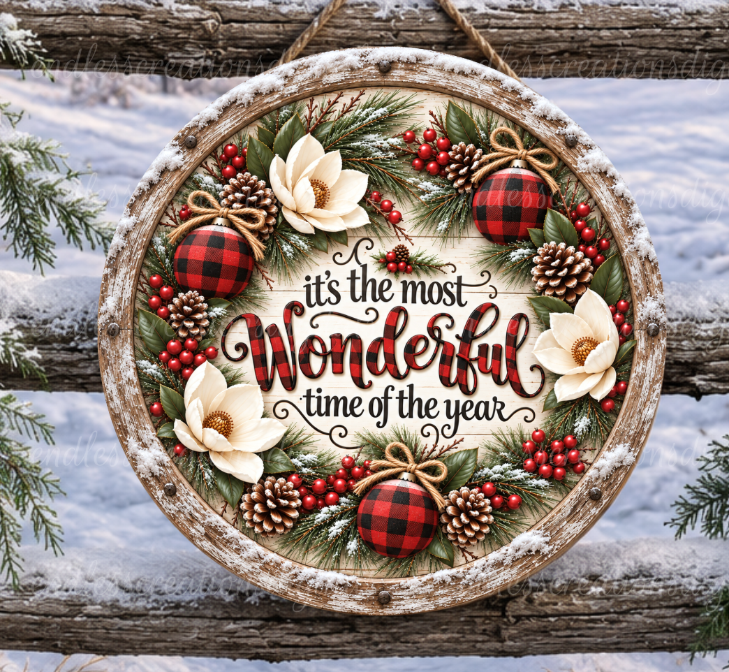 WONDERFUL TIME OF THE YEAR ROUND ONLY