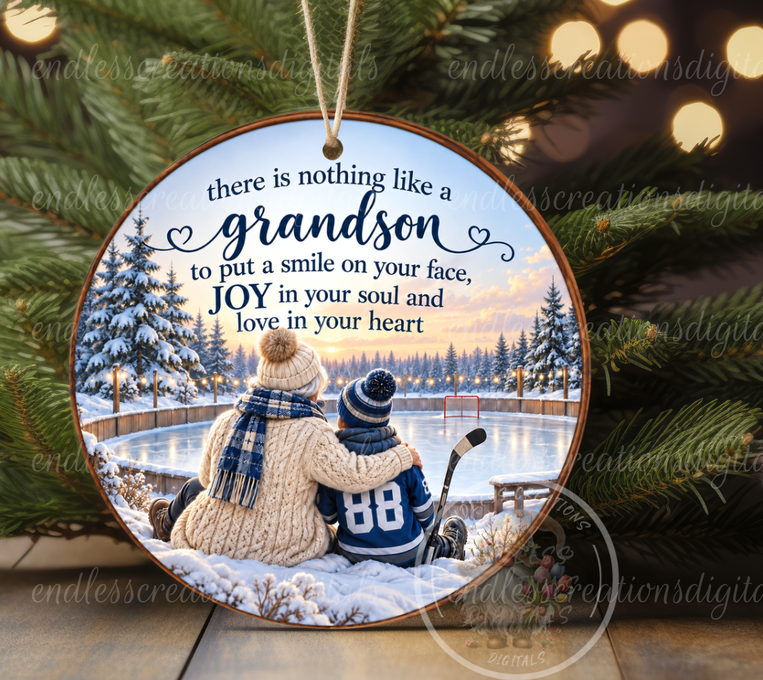GRANDSON ORNAMENT