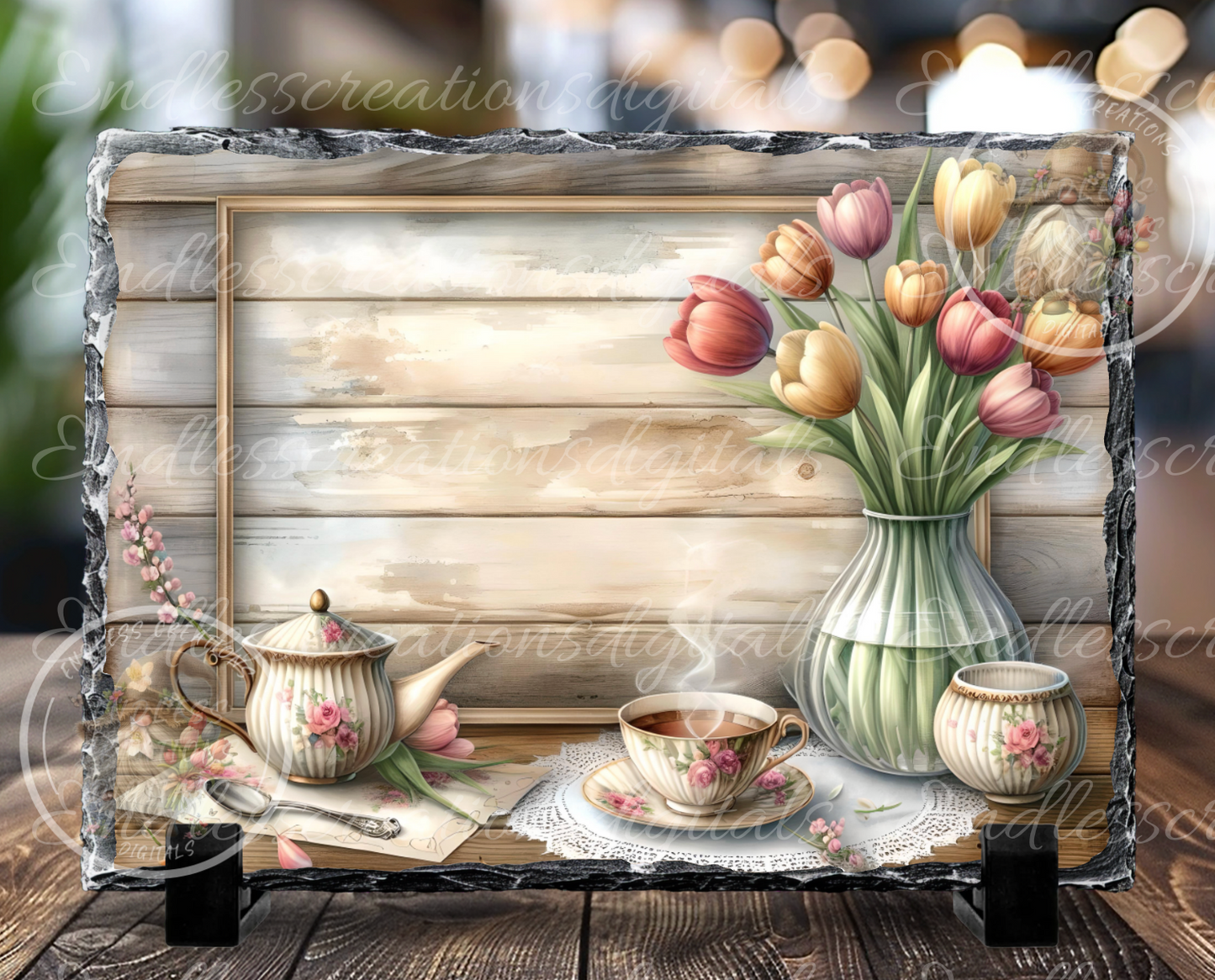 MOMS KITCHEN SPRING FLORAL RECTANGLE