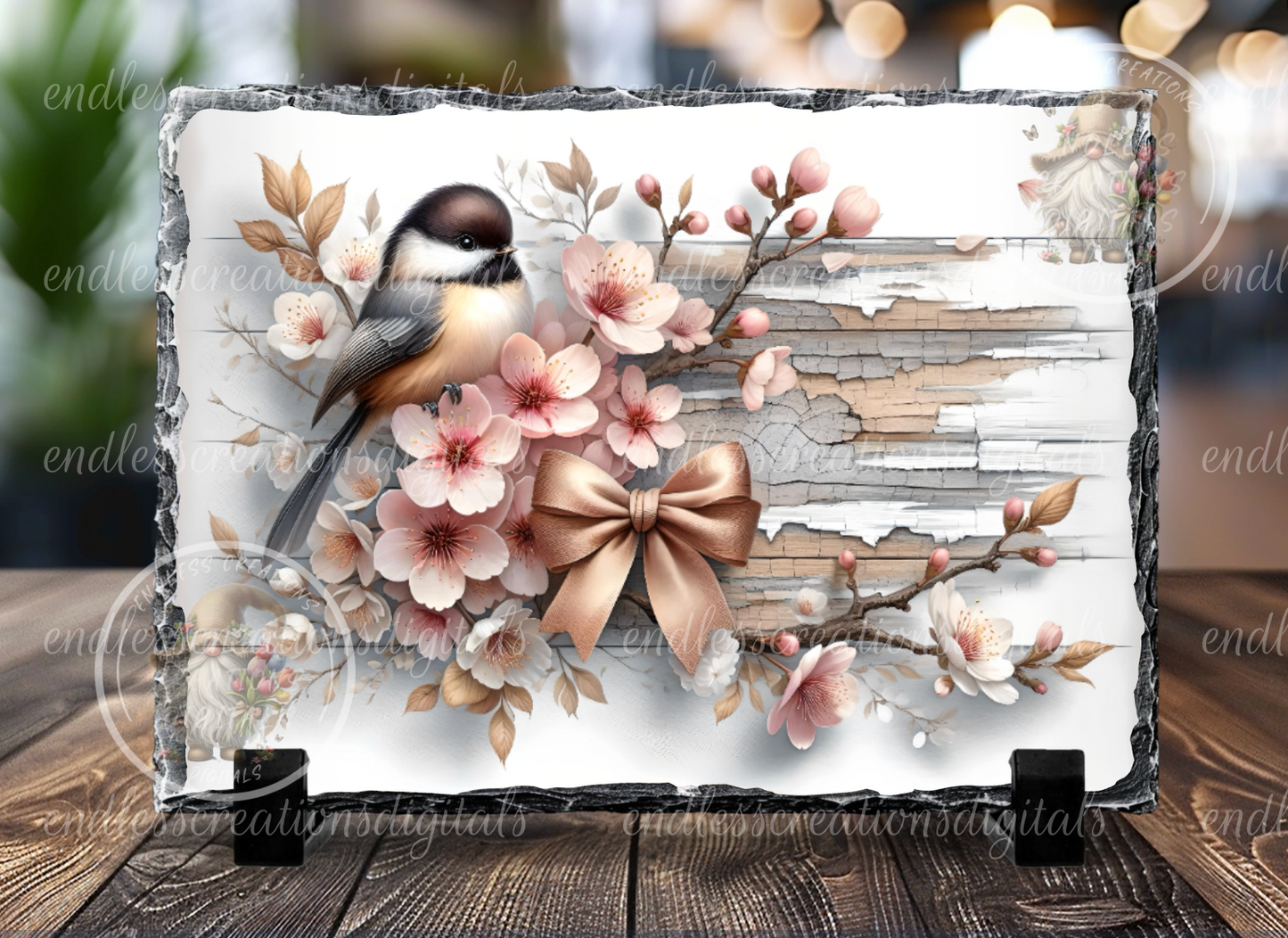 HELLO SPRING CHERRY BLOSSOM BUNDLE OF 6 WITH TEXT