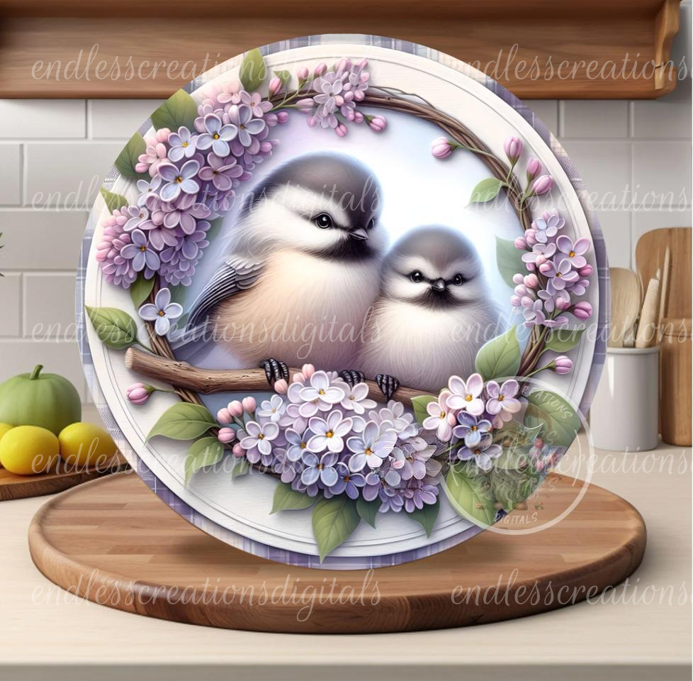 SPRING BABY CHICKADEES