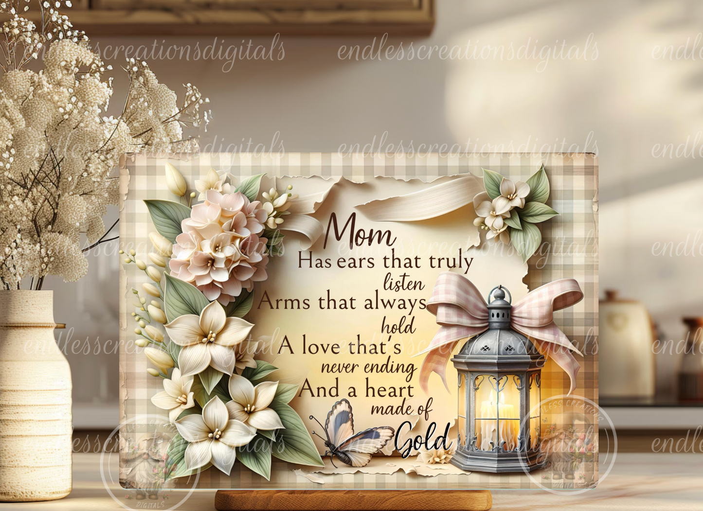 MOM HAS A HEART OF GOLD