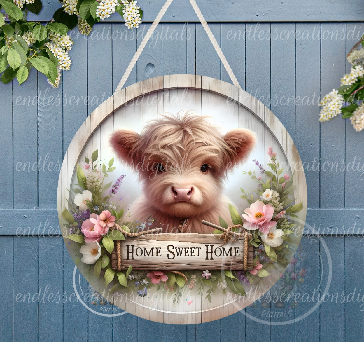 HOME SWEET FLORAL HIGHLAND