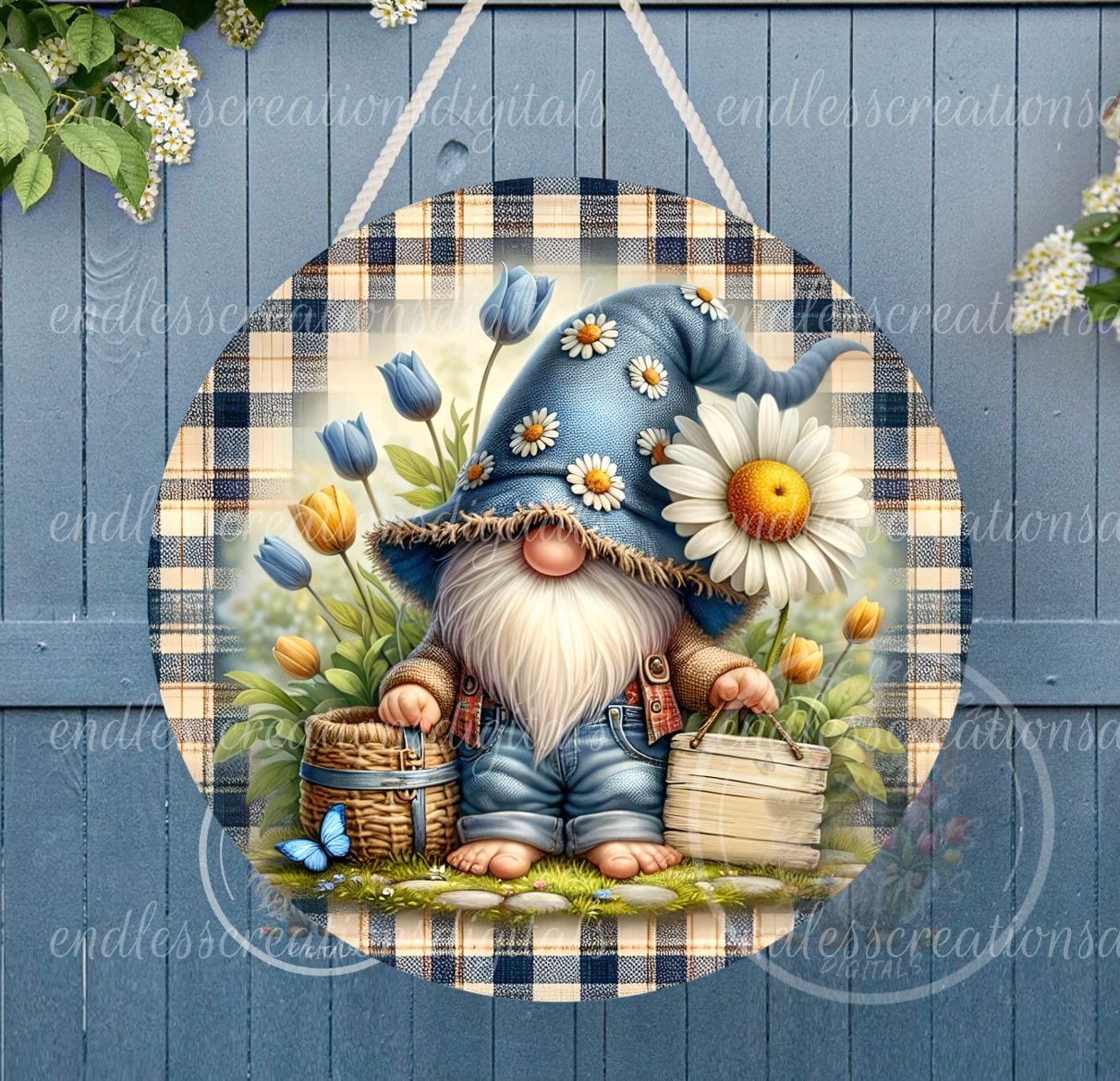 DAISY TULIP GNOME