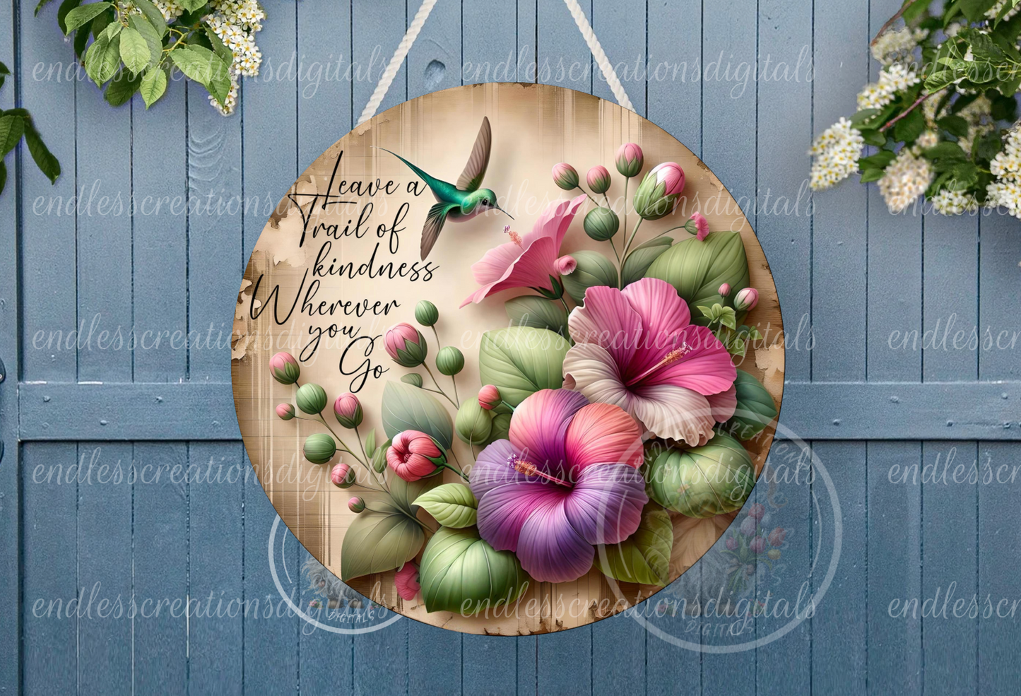 SUMMER HIBISCUS INSPIRATIONAL ROUND