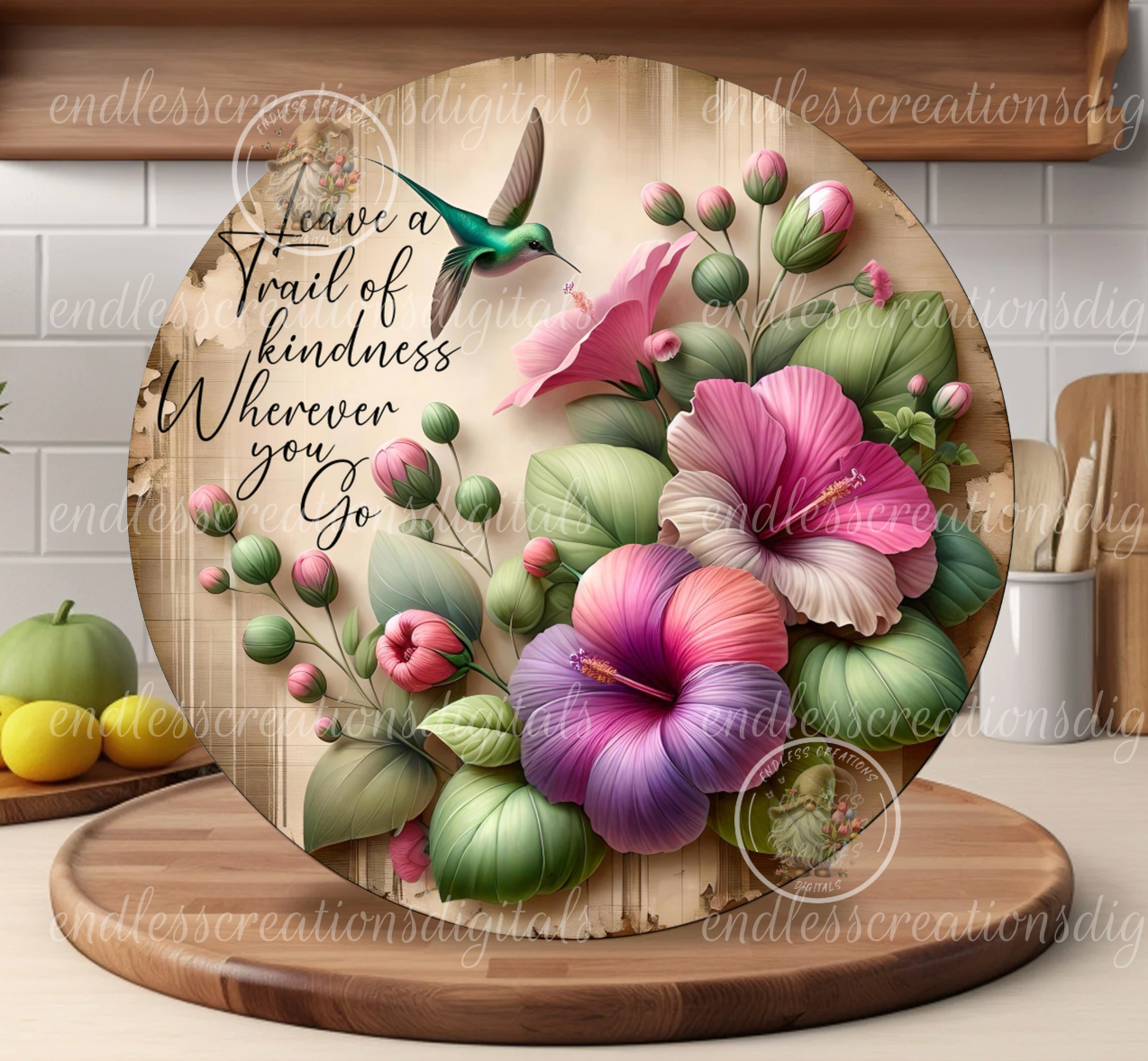 SUMMER HIBISCUS INSPIRATIONAL ROUND