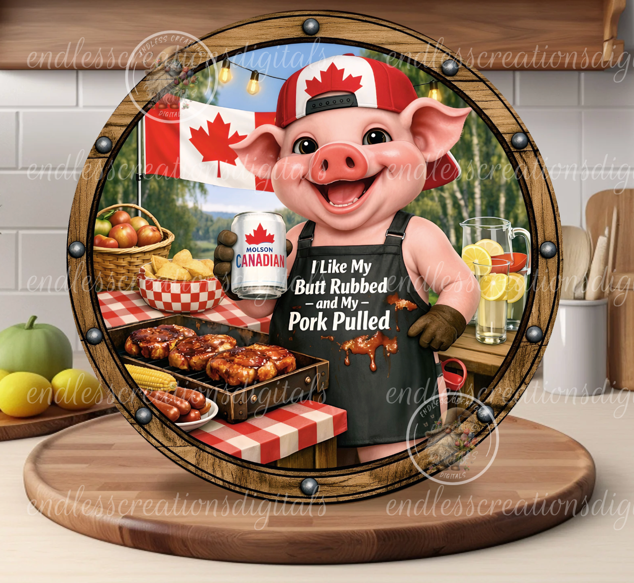 SUMMER BBQ PIG