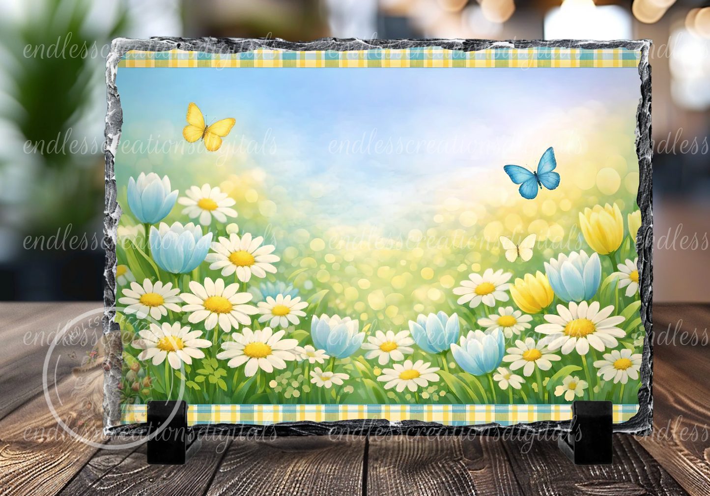 NEW GRANDMOTHER FLORAL BLUE