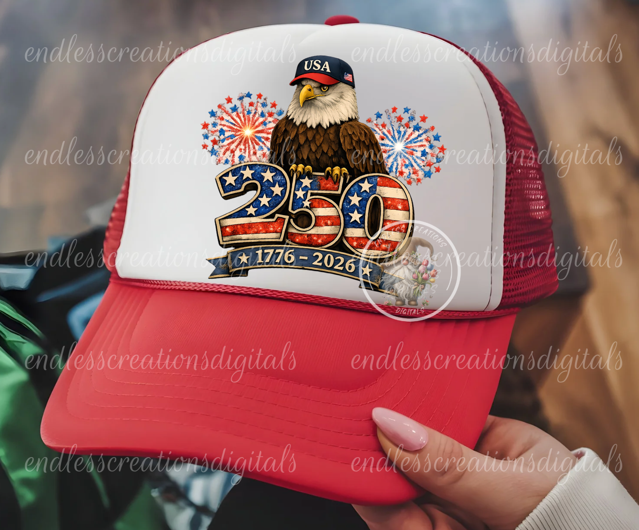 AMERICAN 250 BIRTHDAY TRANSPARENCY