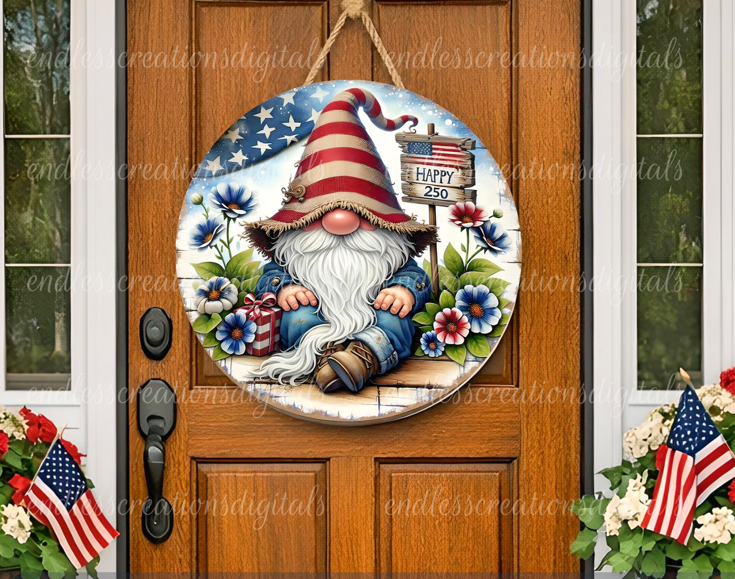 HAPPY 250 BIRTHDAY GNOME