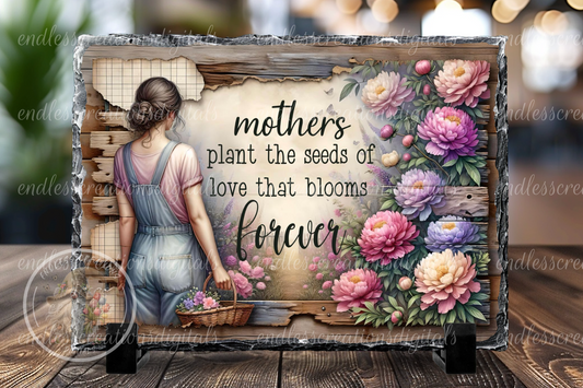 MOTHERS LOVE BLOOMS FOREVER