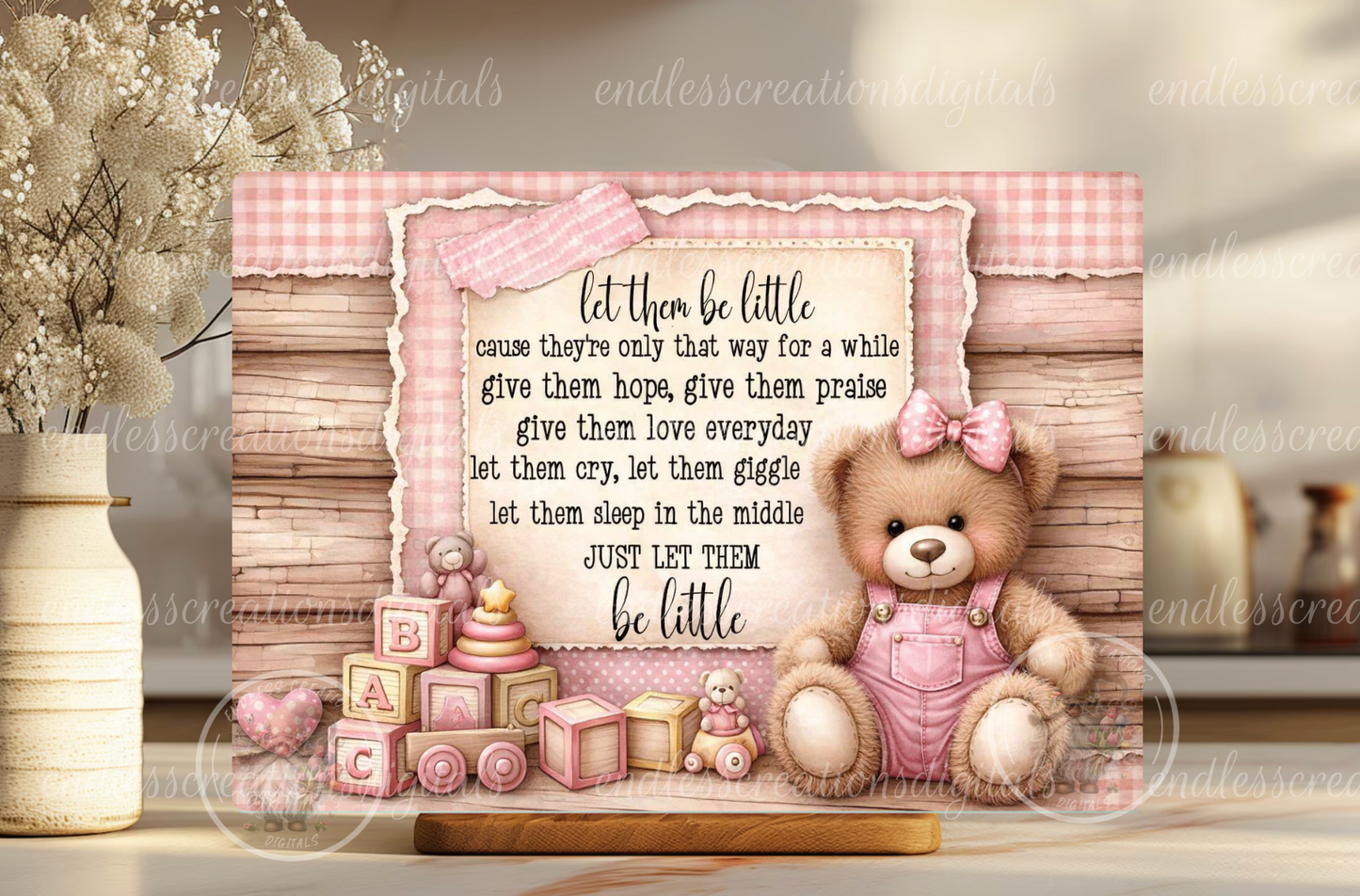 LET THEM BE LITTLE BABY GIRL