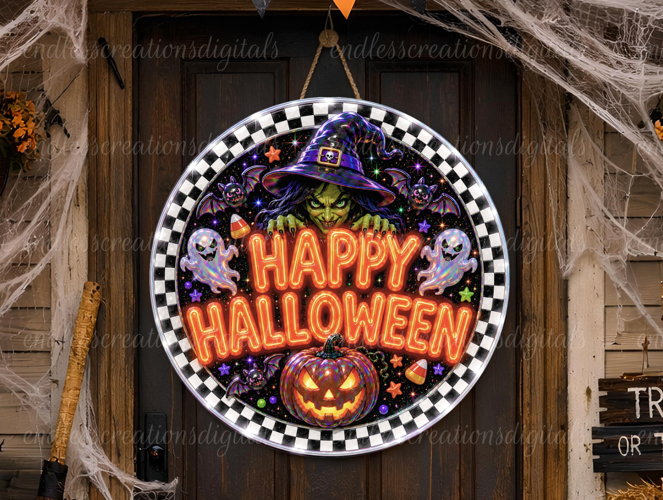 HAPPY HALLOWEEN ROUND