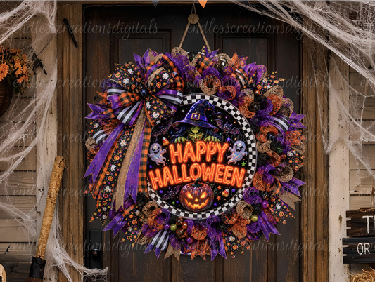 HAPPY HALLOWEEN ROUND