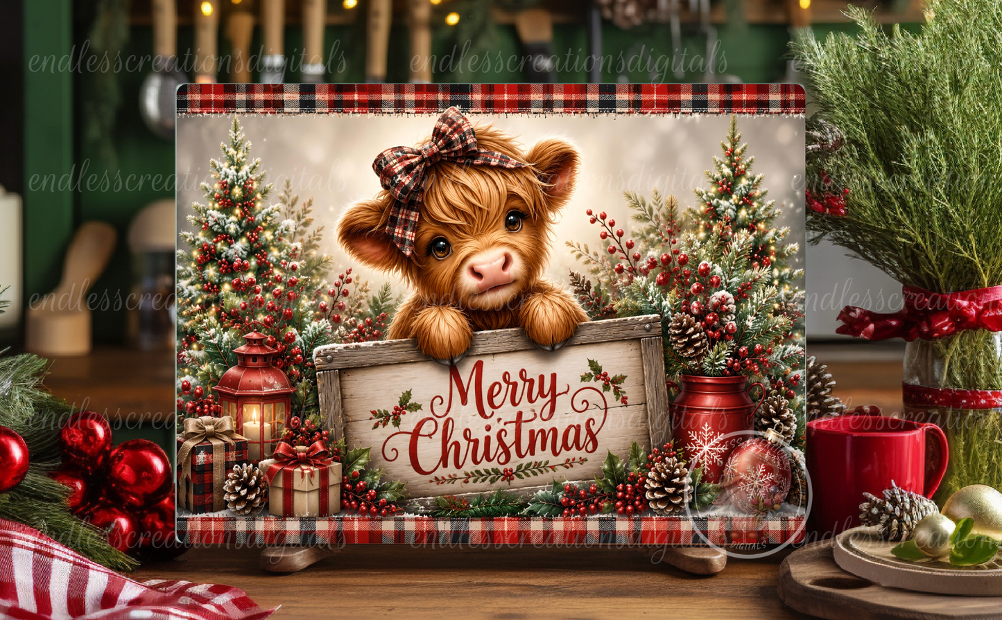 MERRY CHRISTMAS HIGHLAND
