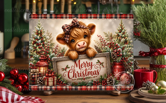 MERRY CHRISTMAS HIGHLAND