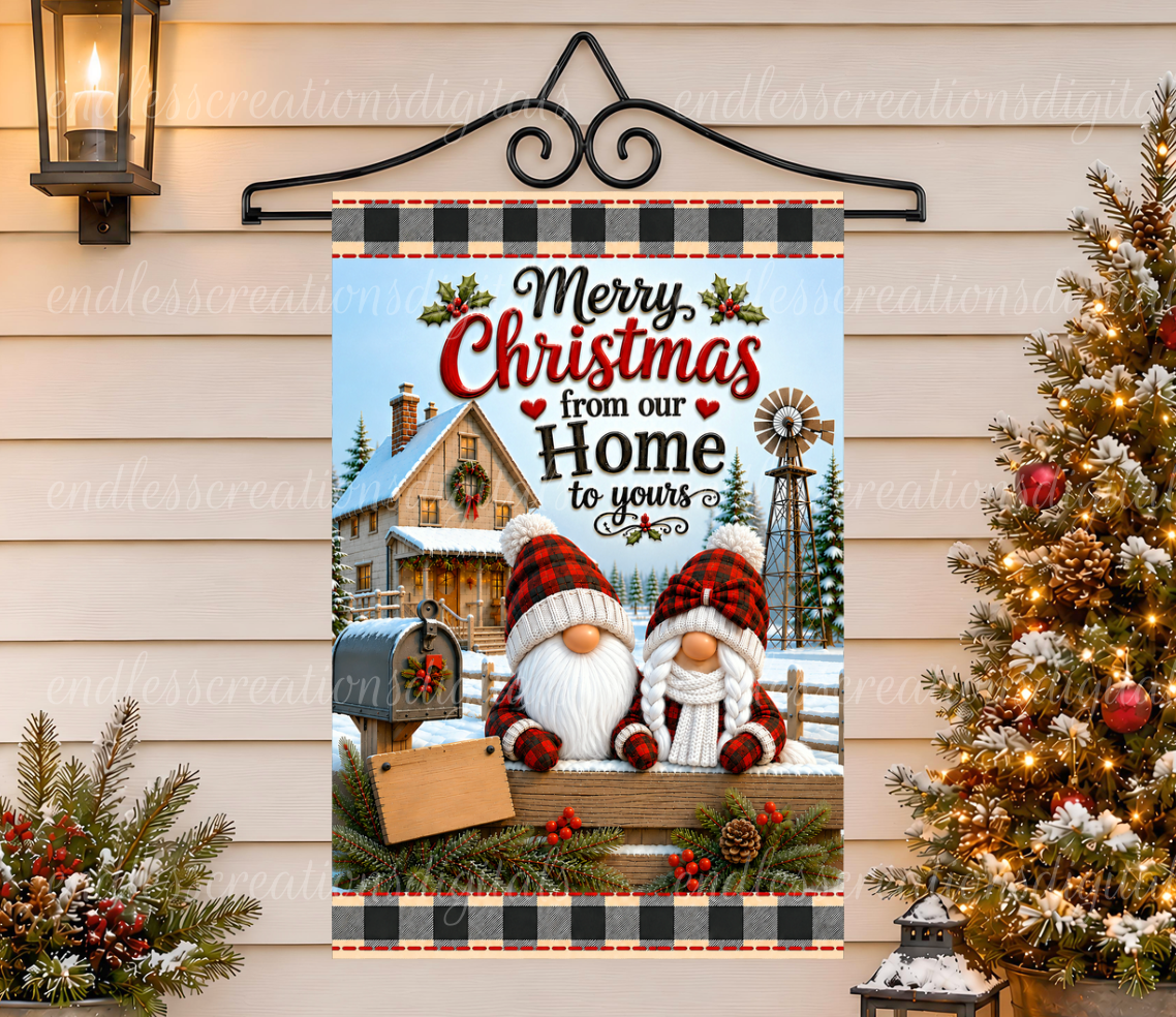 MERRY CHRISTMAS GNOMES BUNDLE OF 3