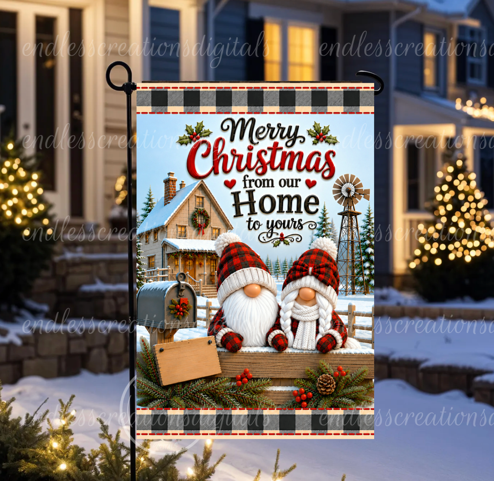 MERRY CHRISTMAS GNOMES BUNDLE OF 3