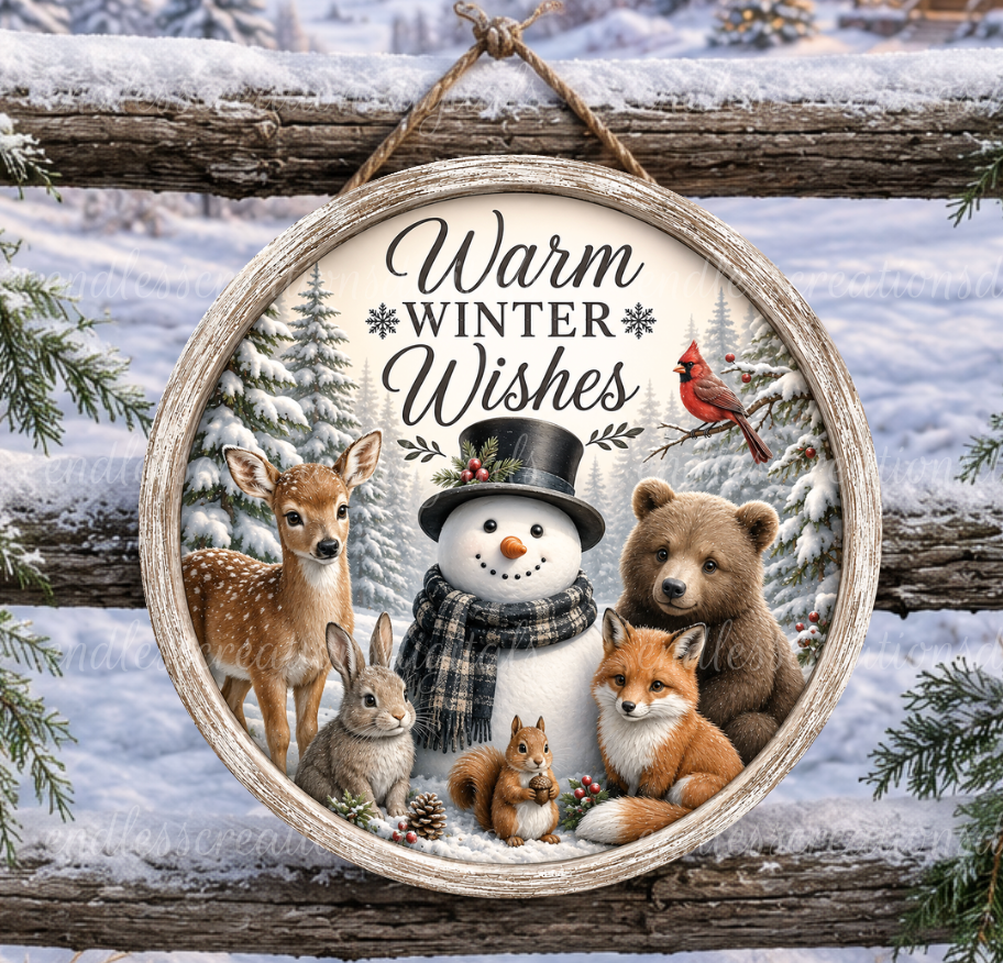 WOODLANDS WARM WINTER WISHES BUNDLE OF 5