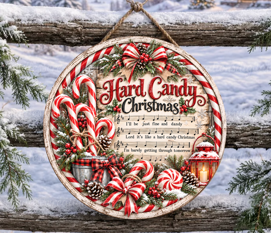 HARD CANDY CHRISTMAS ROUND ONLY