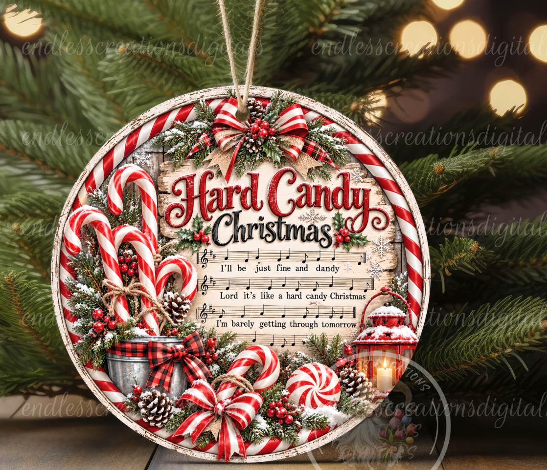 HARD CANDY CHRISTMAS ROUND ONLY
