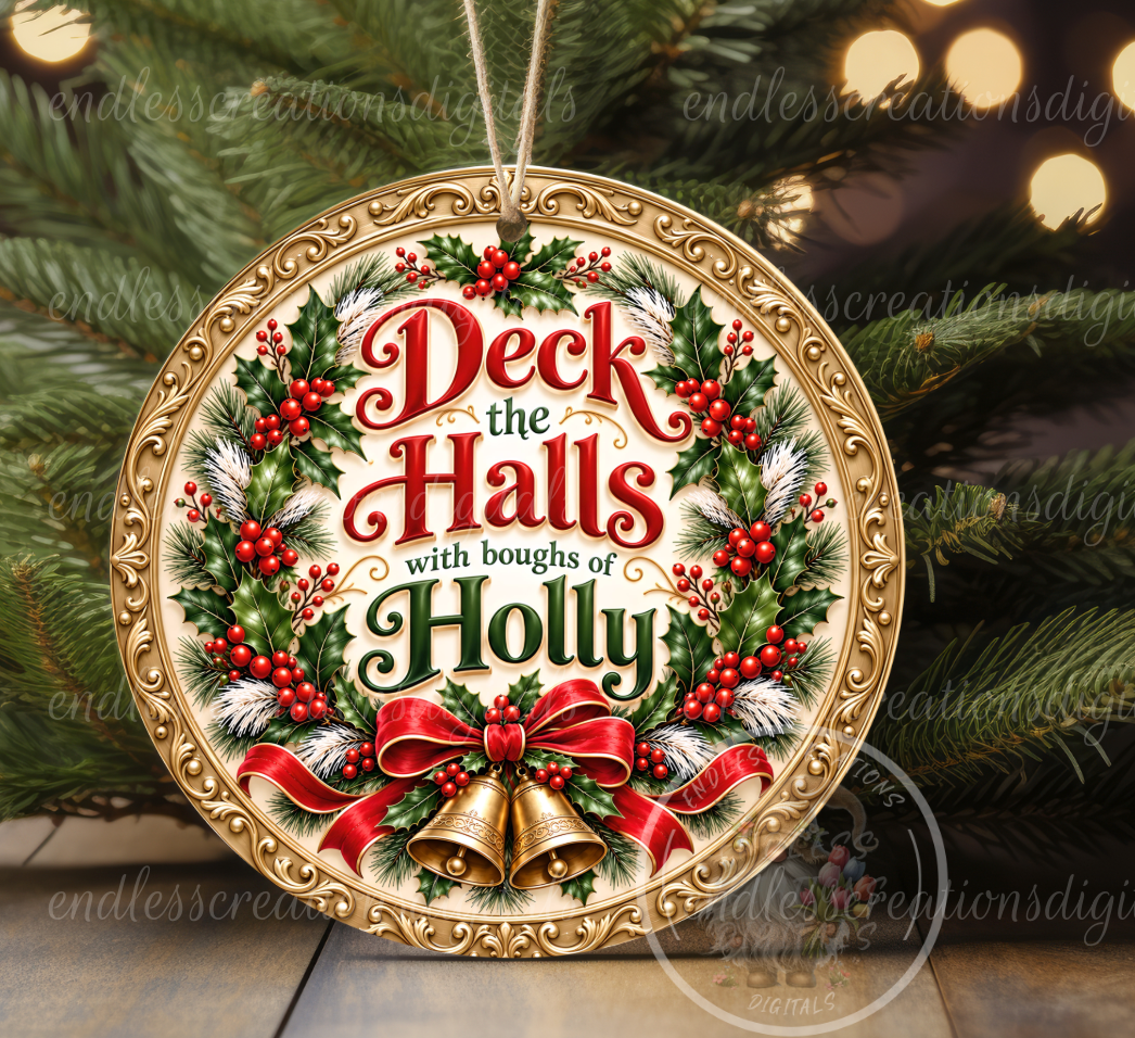 DECK THE HALLS ROUND ONLY
