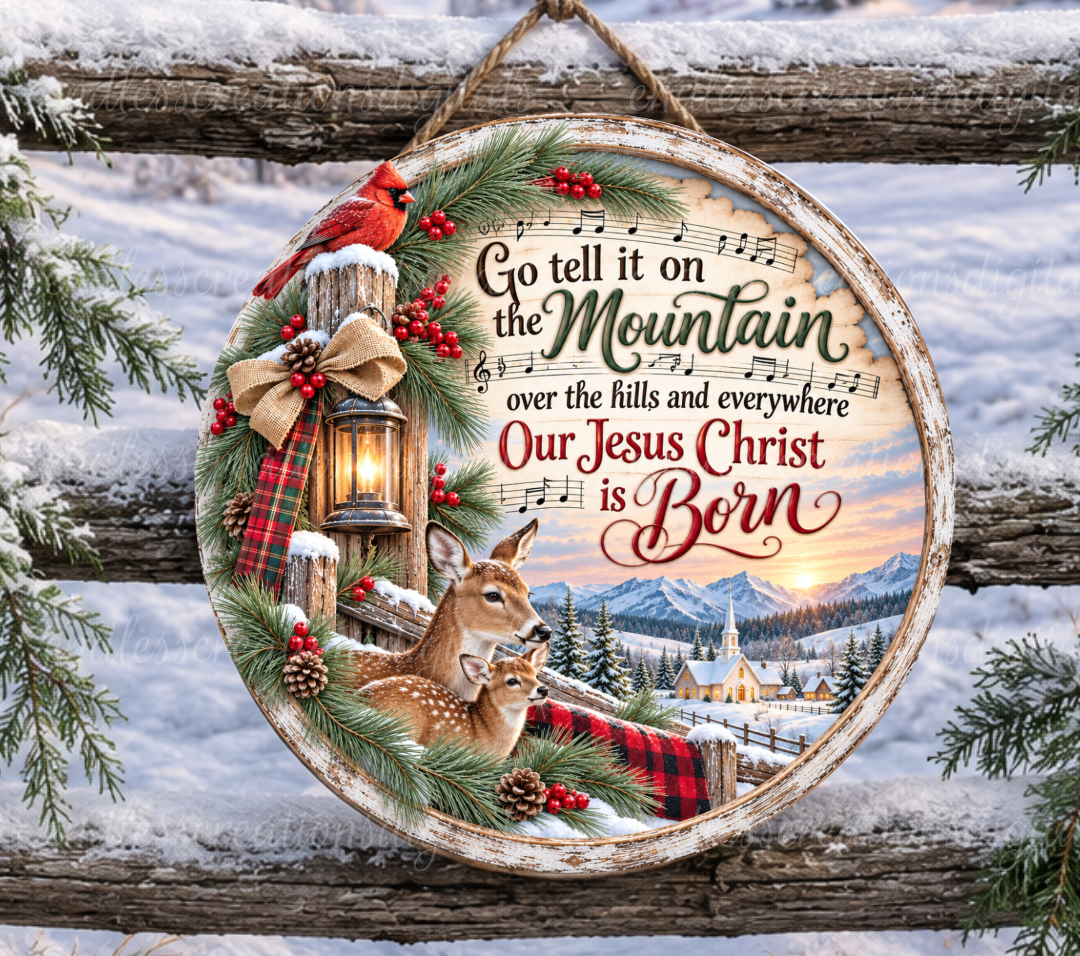GO TELL IT ON THE MOUNTAIN ROUND ONLY