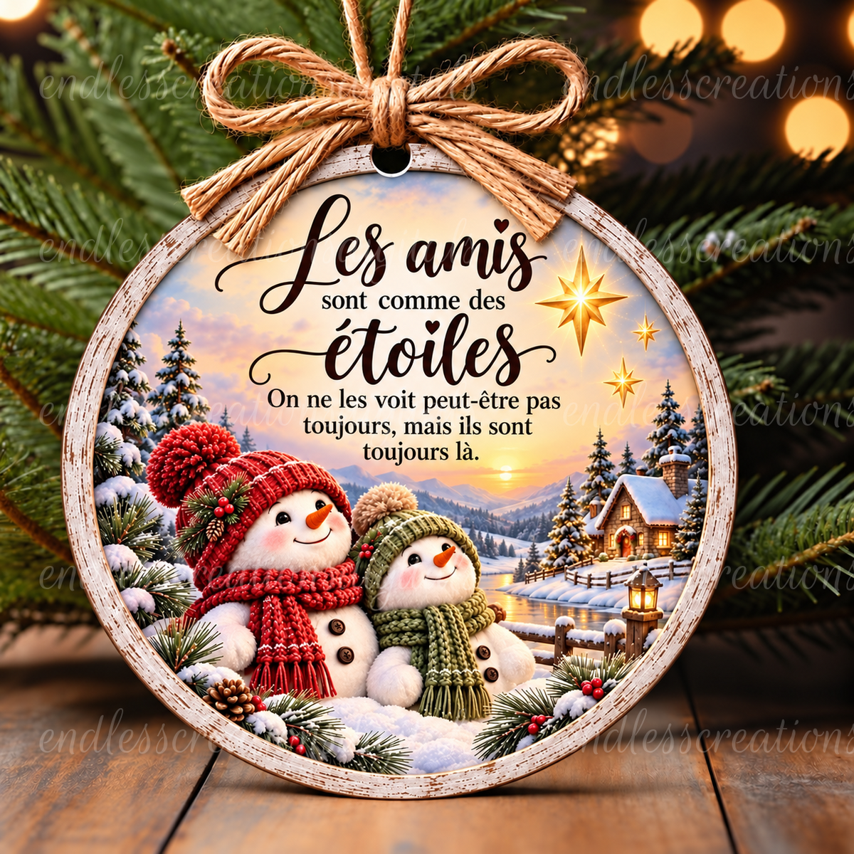 SNOWMAN FRIENDS FRENCH VERSION