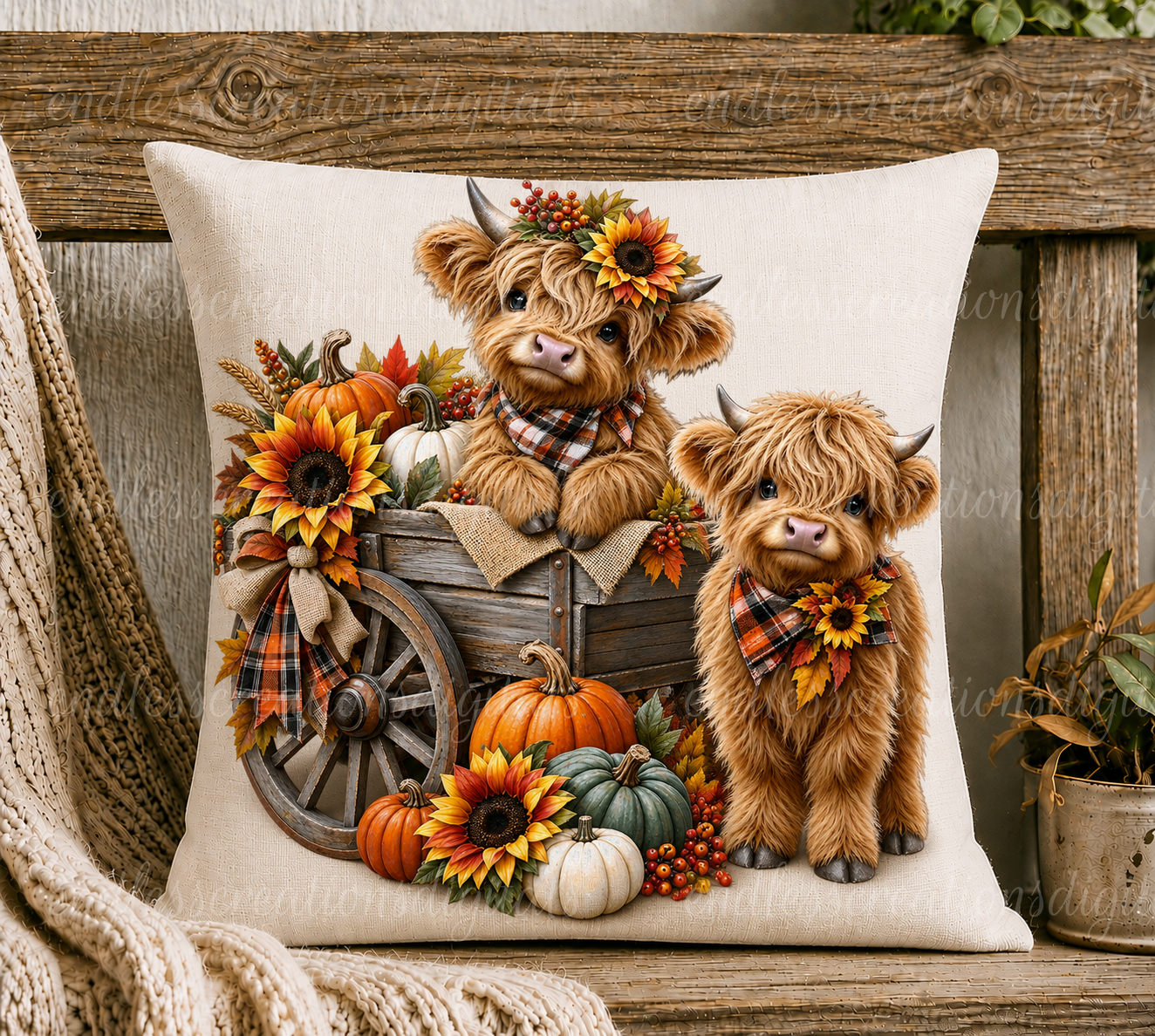 FALL HIGHLANDS TRANSPARENT IMAGE
