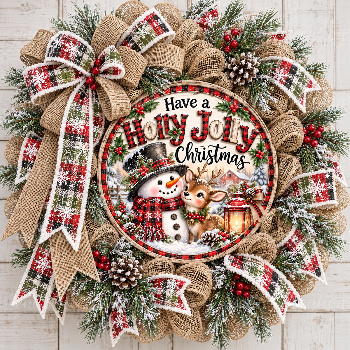 HOLLY JOLLY ROUND ONLY