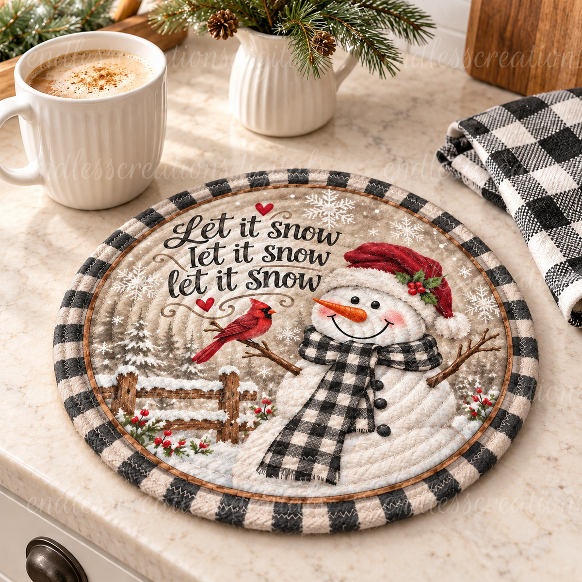 LET IT SNOWMAN BUNDLE OF 7