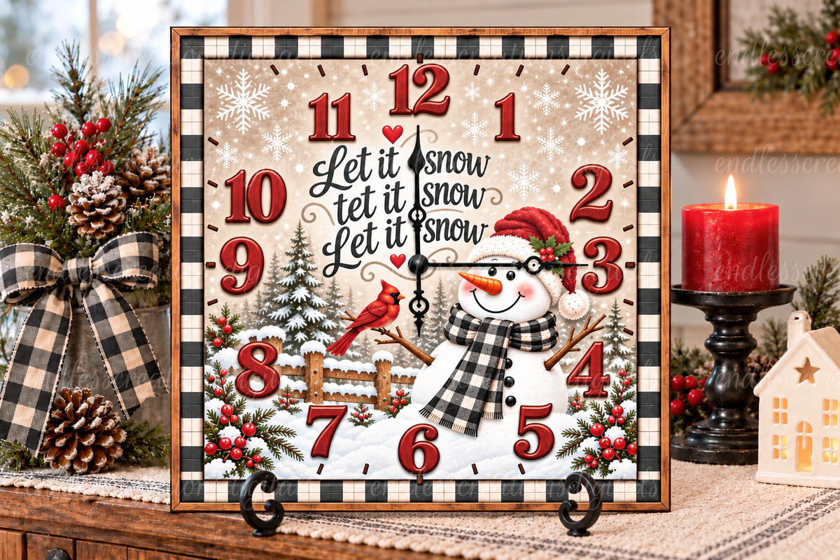 LET IT SNOWMAN BUNDLE OF 7