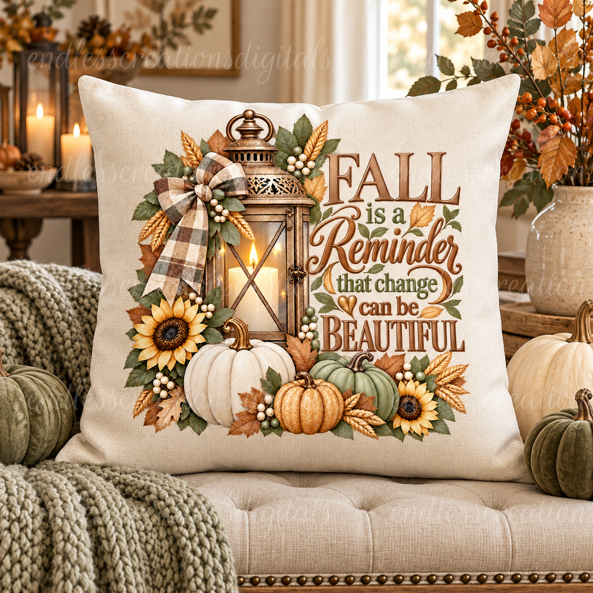 FALL CHANGE IS BEAUTIFUL TRANSPARENCY