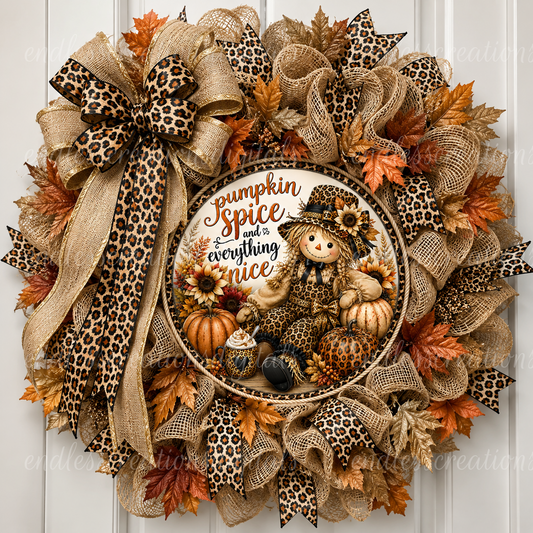 PUMPKIN SPICE SCARECROW GIRL BUNDLE OF 2