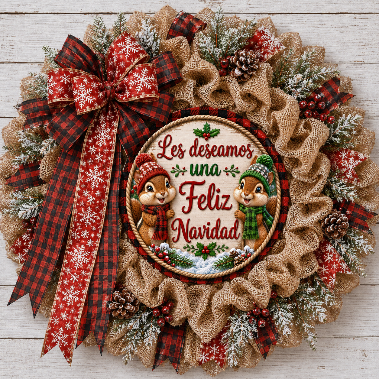 SPANISH VERSION CHIPMUNKS CHRISTMAS ROUND