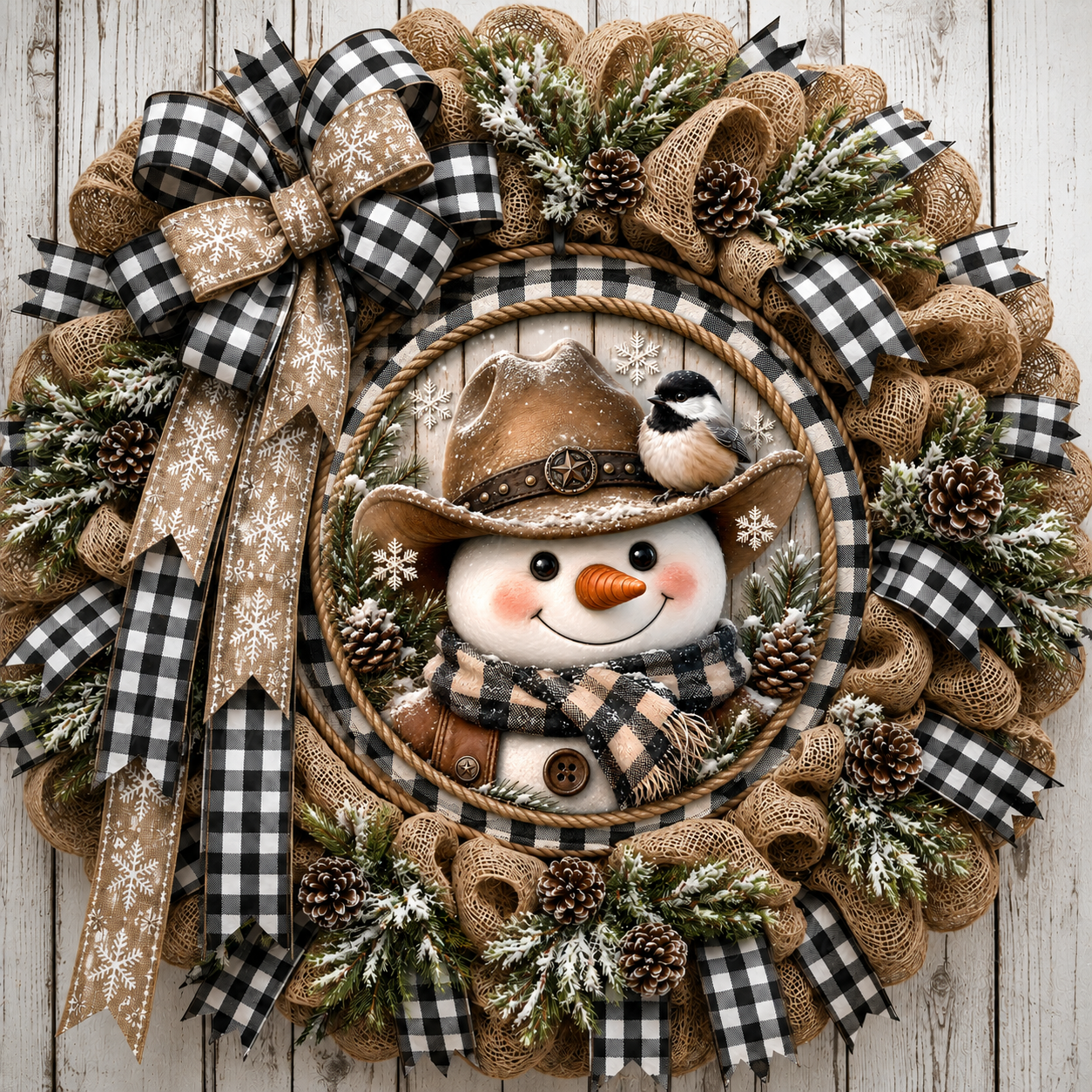SPANISH VERSION WELCOME FRIENDS SNOWMAN BUNDLE OF 4