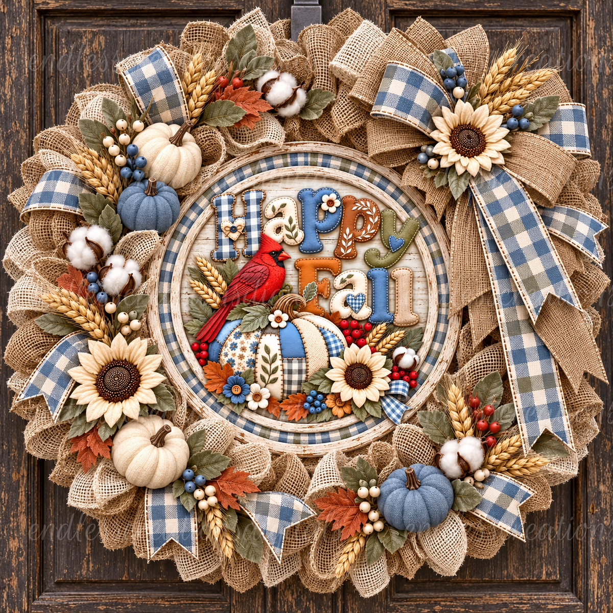 HAPPY FALL ROUND ONLY