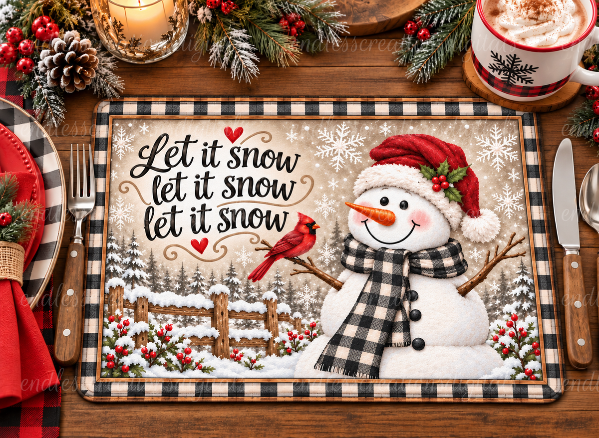 LET IT SNOWMAN BUNDLE OF 7