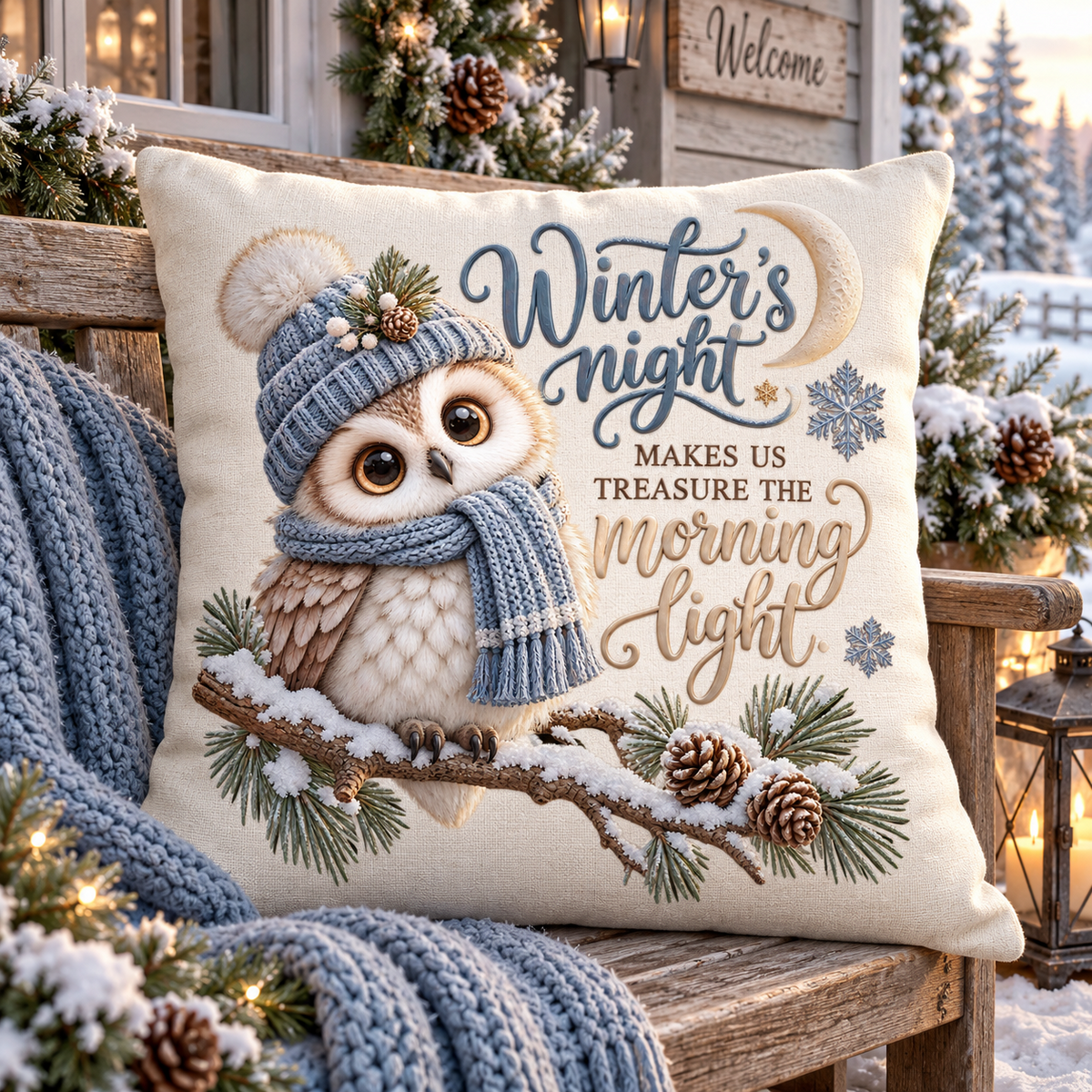WINTER'S NIGHT OWL TRANSPARENCY