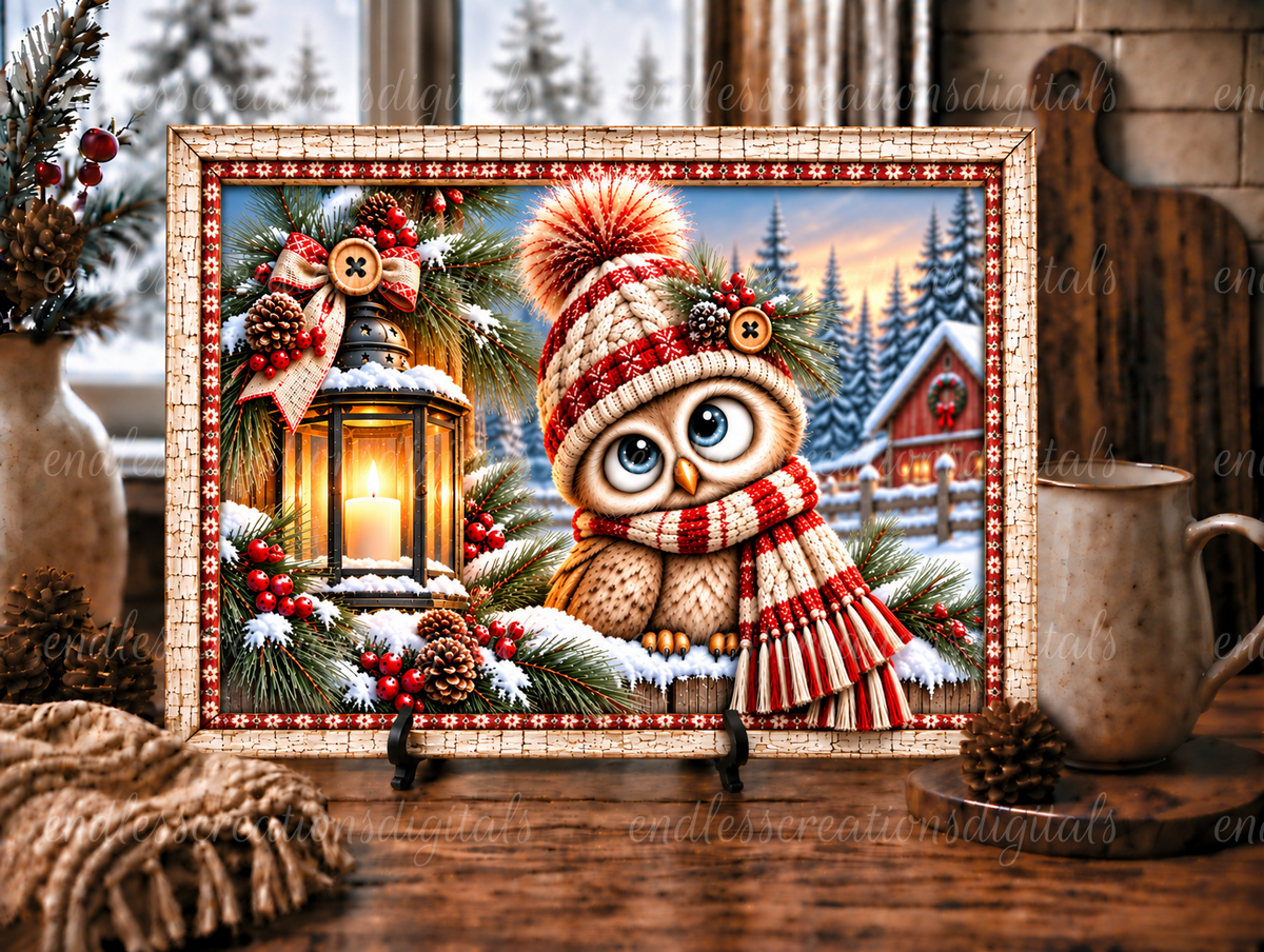 HOLIDAY OWL BUNDLE OF 3