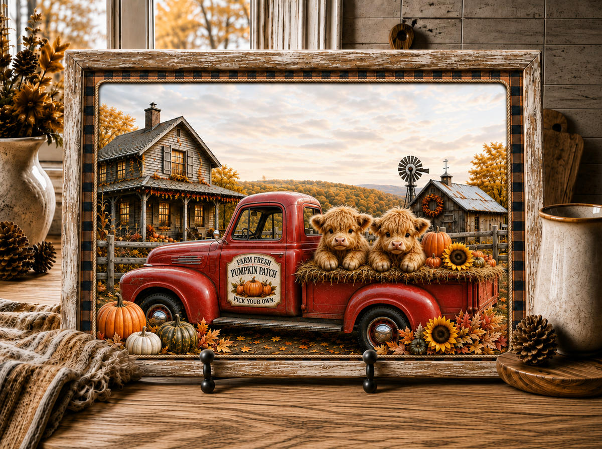 FALL TRUCK CUTTING BOARD DESIGN