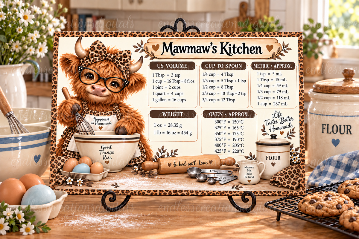 MAWMAW'S KITCHEN CUTTING BOARD DESIGN