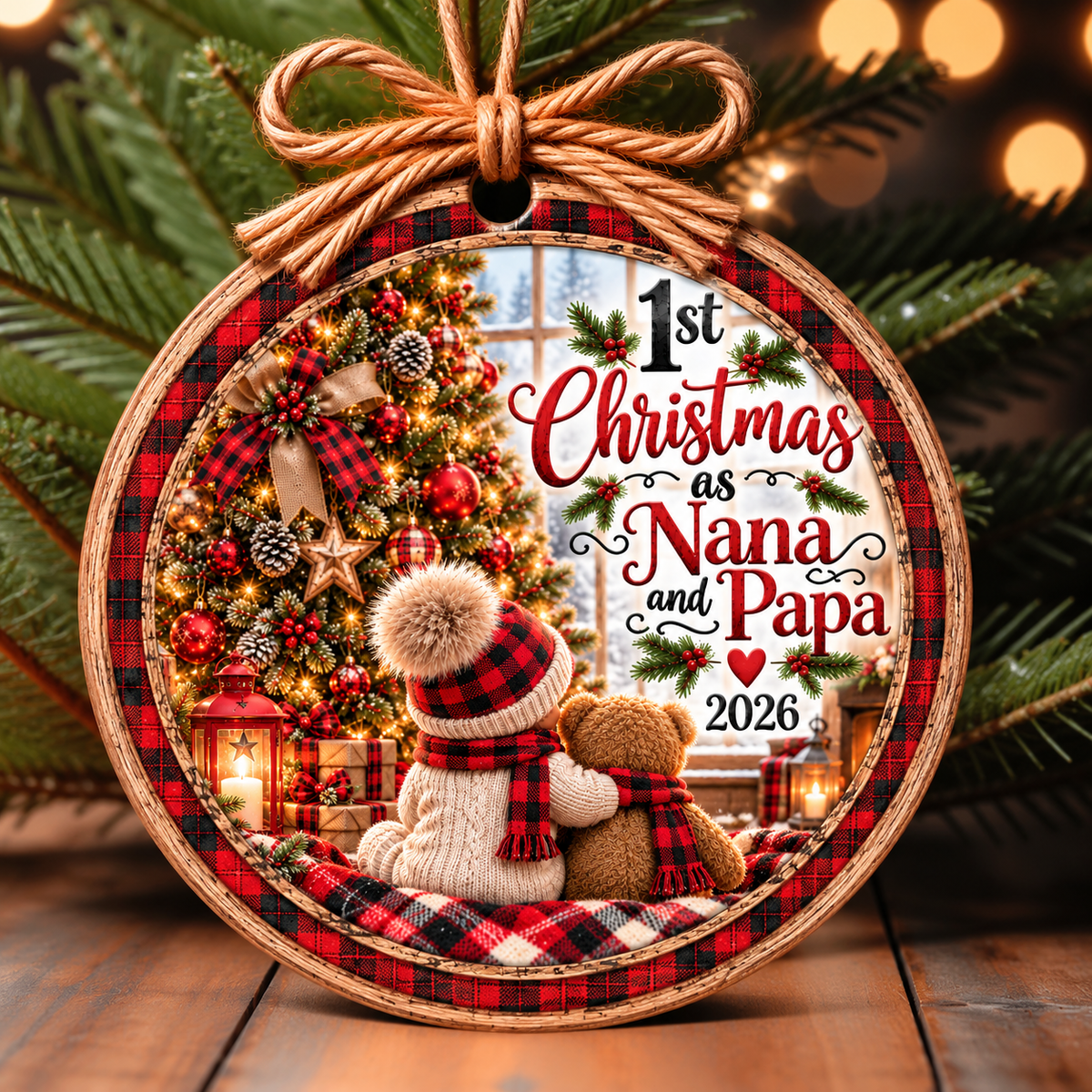 FIRST CHRISTMAS AS NANA AND PAPA