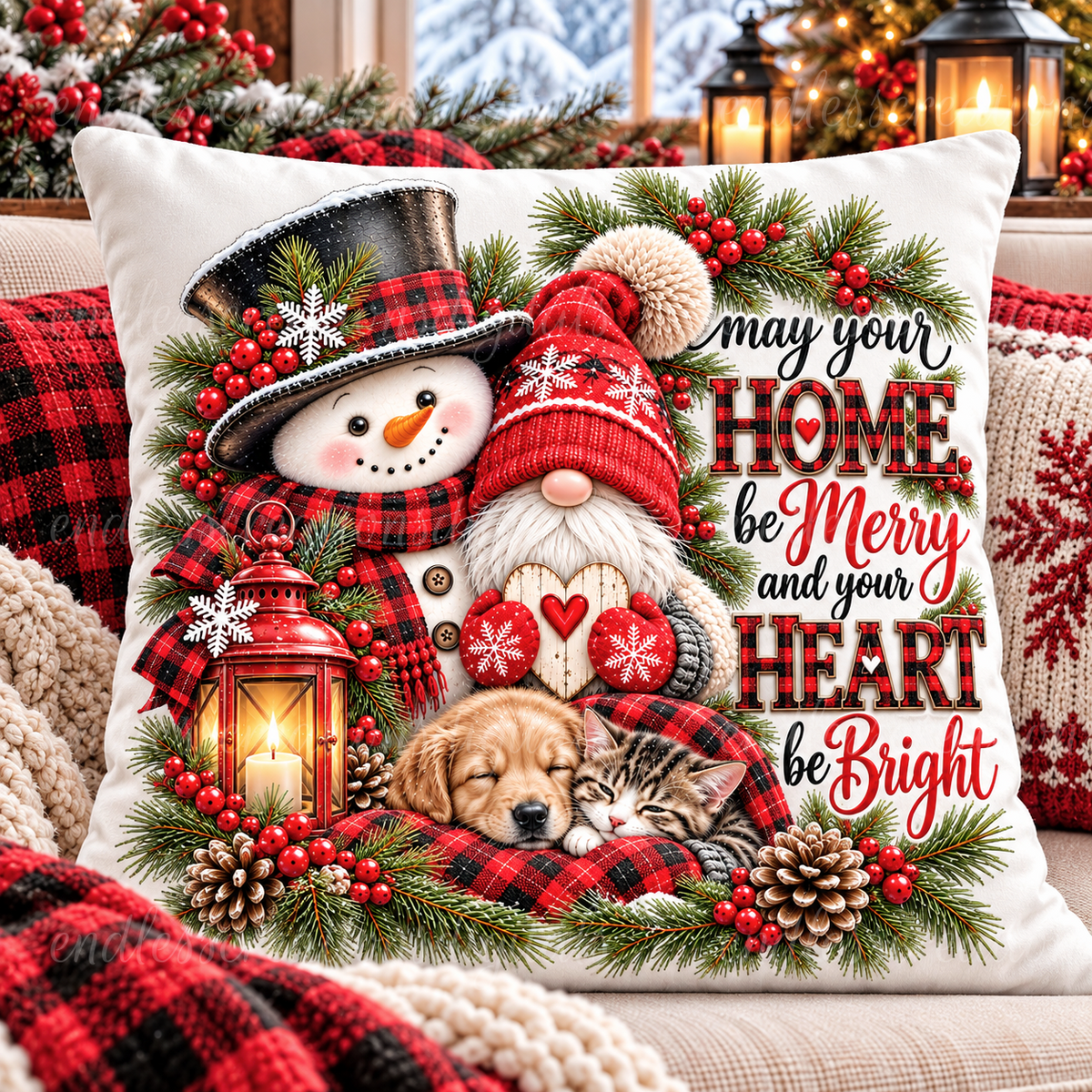 HOME BE MERRY BUNDLE OF 3